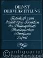 Dienst der Vermittlung. Festschrift zum 25jährigen Bestehen des Philosophisch-Theologischen Studiums Erfurt.