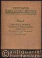 Das Erwachen der katholischen Kirche zu Anfang des XIX. Jahrhunderts (= Religiöse Quellenschriften, Heft 28).