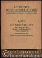 Die Wissenschaft als Religion im 19. Jahrhundert in Frankreich (= Religiöse Quellenschriften, Heft 73).