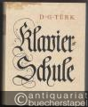 Klavierschule oder Anweisung zum Klavierspielen für Lehrer und Lernende, mit kritischen Anmerkungen (= Documenta Musicologica. Erste Reihe: Druckschriften - Faksimiles, XXIII).