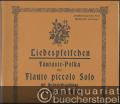 Liebespfeifchen. Fantasie-Polka für Flauto piccolo Solo mit Orchesterbegleitung von Hugo Scharf [16 Stimmen].