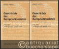 Musik (Bücher/Noten) » Musikwissenschaft - Geschichte der Kompositionslehre. Von den Anfängen bis gegen 1700 I-III (= Taschenbücher zur Musikwissenschaft, Bände 75, 76 u. 77) [in 3 Bänden vollständig].
