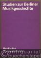 Musikkultur der zwanziger Jahre (= Studien zur Berliner Musikgeschichte).