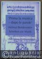 Prima la musica - dopo le parole. Helmut Breidenstein. Schriften zur Musik 1967 - 2005 (Auswahl).