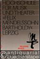 Festschrift Hochschule für Musik und Theater 