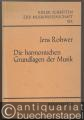 Die harmonischen Grundlagen der Musik (= Kieler Schriften zur Musikwissenschaft, XIX).