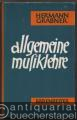 Allgemeine Musiklehre.
