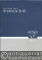 Musik (Bücher/Noten) » Noten/Partituren - Hans Werner Henze. Sämtliche Sinfonien (= Musik unserer Zeit / ED 9999). Studienpartituren.