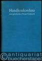 Handkonkordanz zum griechischen Neuen Testament. Concordantiae Novi Testamenti graeci.