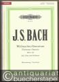 Weihnachts-Oratorium für Soli, Chor und Orchester BWV 248 / Christmas Oratorio (= Edition Peters, Nr. 8719). Urtext. Klavierauszug / Vocal score.