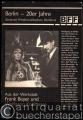 Berlin - 20er Jahre. Zentrum filmtheoretischen Denkens. Frank Beyer und Wolfgang Kohlhaase (= Beiträge zur Film- und Fernsehwissenschaft, Band 34).