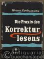 Die Praxis des Korrekturlesens.