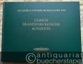 Johann Sebastian Bach. Brandenburgische Konzerte [BWV 1046-1051]. Faksimile des Autographen (= Edition Peters Sonder-Ausgabe 200 Jahre C. F. Peters im Bach-Jahr 2000. EP 8800).