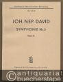 Symphonie Nr. 3, Werk 28 (= Breitkopf & Härtels Partitur-Bibliothek, Nr. 3340).