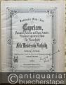 Capricen, Phantasien, Präludien und Fugen, Sonaten, Variationen und kleinere Stücke für Pianoforte von Felix Mendelssohn Bartholdy (= Mendelssohn's Werke, I - III. Band. Sorgfältig revidirte Ausgabe mit Fingersatz und Metronombezeichnung von Eduard Mertke).