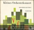 Kleines Orchesterkonzert (= DVfM 1617). Partitur.
