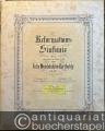 Reformations-Sinfonie No. 5 [MWV N 15] componirt im Jahre 1830 von Felix Mendelssohn-Bartholdy Op. 107 (= No. 36 der nachgelassenen Werke, Neue Folge). Piano zu 4 H[änden].
