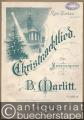 Christnachtlied [Schlaf', mein Kind, in süsser Ruh]. Für Mezzosopran [u. Pianoforte].