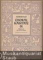 Choralkantate IX (1951). Wachet auf, ruft uns die Stimme für Sopran und Orgel (= Bärenreiter-Ausgabe 2444).