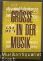 Größe in der Musik.