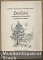 Drei Lieder nach Gedichten von Hermann Hesse für Singstimme und Klavier (= Bärenreiter-Ausgabe 1640).