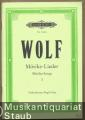 Lieder nach Gedichten von Eduard Mörike für eine Singstimme und Klavier, Band I (= Edition Peters, Nr. 3140a). Ausgabe für hohe Stimme.