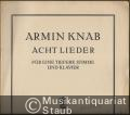 Acht Lieder für eine tiefere Stimme und Klavier (= Edition Breitkopf, Nr. 5747).