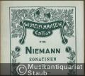 Drei Sonatinen für Pianoforte mit genauer Bezeichnung für den Unterricht, Op. 24 (= Wilhelm Hansen Edition, No. 1465. Op. 24 No. 1, in C dur mit kleinen Variationen).