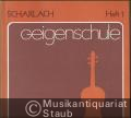 Geigenschule. Ein organischer Lehrgang in vier Heften (= Edition Breitkopf, Nrn. 6678, 6679, 6680, 6681). 4 Hefte [so vollständig].