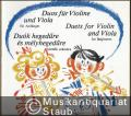 Duos für Violine und Viola für Anfänger / Duets for Violin and Viola for Beginners (= Edition musica Z. 13430).
