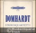Streichquartett I (= Edition Peters, Nr. 9222a). Studienpartitur. Autograph-Edition.