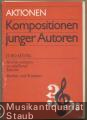 Accents antiques zs smyckowy kwartet (für Streichquartett) (1975) (= Aktionen. Kompositionen junger Autoren. NM 372 u. 372a). Partitur und Stimmen.