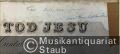 Musik (Bücher/Noten) &raquo; Noten/Partituren - Der Tod Jesu. Passions-Cantate von C. W. Ramler in Musik gesetzt von Carl Heinrich Graun. Vollständiger Clavierauszug.