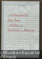 Die Orchesterwerke Jürg Baurs als Dialog zwischen Tradition und Moderne.