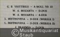 Musik (Bücher/Noten) &raquo; Noten/Partituren - Zbior Kadencji J. Joachima do koncertow skrzypcowych [Sammlung von Kadenzen Joseph Joachims zu Violinkonzerten] (= PWM Edition 5584).