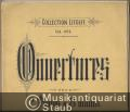 Oberon de Weber (= Ouvertures pour 2 Pianos a 8 mains. Collection Litolff, Vol. 624).