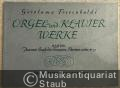 Das erste Buch der Toccaten, Partiten usw. 1637 (= Orgel- und Klavierwerke / Organ and Keyboard Works, Band III. Bärenreiter-Ausgabe 2203).