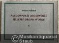 Ausgewählte Orgelwerke IV / Selected Organ Works IV (= Bärenreiter-Ausgabe 1016).