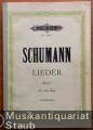 Lieder für eine Singstimme mit Klavierbegleitung. Band I (= Edition Peters, Nr. 2383c). Ausgabe für tiefe Stimme.