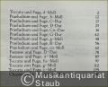Musik (Bücher/Noten) &raquo; Noten/Partituren - Ausgewählte Klavierwerke. Für Orgel bearbeitet von Max Reger (= Universal Edition No. 15194).