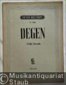 Dritte Sonate (1945) (= Vier Sonaten für Pianoforte, [3]. Edition Breitkopf, Nr. 5960). Piano solo.