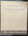 Werke für Klavier. Erster Band (= Bärenreiter-Ausgabe 230).