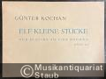 Elf kleine Stücke für Klavier zu vier Händen, Opus 20 (1958) (= Collection Litolff, Nr. 5356).