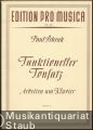 Funktioneller Tonsatz. Arbeiten am Klavier. Heft 2: Harmonielehre auf Grundlage des Volksliedes (= Edition pro musica, Nr. 104).