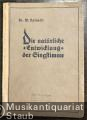 Die natürliche Entwicklung der Singstimme vom Leichten zum Schweren fortschreitend in zwanzig praktischen Übungsstunden: Reinecke'sche Methode.
