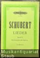 Lieder für Singstimme und Klavier, Band III (= Edition Peters, Nr. 790b). Ausgabe für Mezzosopran oder Bariton.
