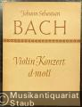 Violin-Konzert d-Moll (= Collection Litolff, Nr. 5609a). Partitur.
