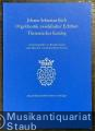 Johann Sebastian Bach. Orgelchoräle zweifelhafter Echtheit. Thematischer Katalog.