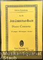 Concerto Eb major for Cembalo and String Orchestra (= Edition Eulenburg, No. 773).