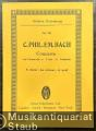 Concerto  A minor for Violoncello or Flute or Cembalo and String Orchestra (= Edition Eulenburg, No. 781).